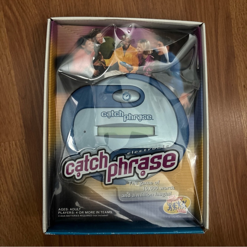 2000 Vintage Hasbro Gaming Electronic Catch Phrase NIB word game 10k Words